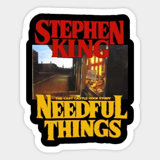 Needful Things Sticker